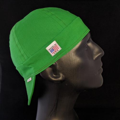Solid Green Welding Cap